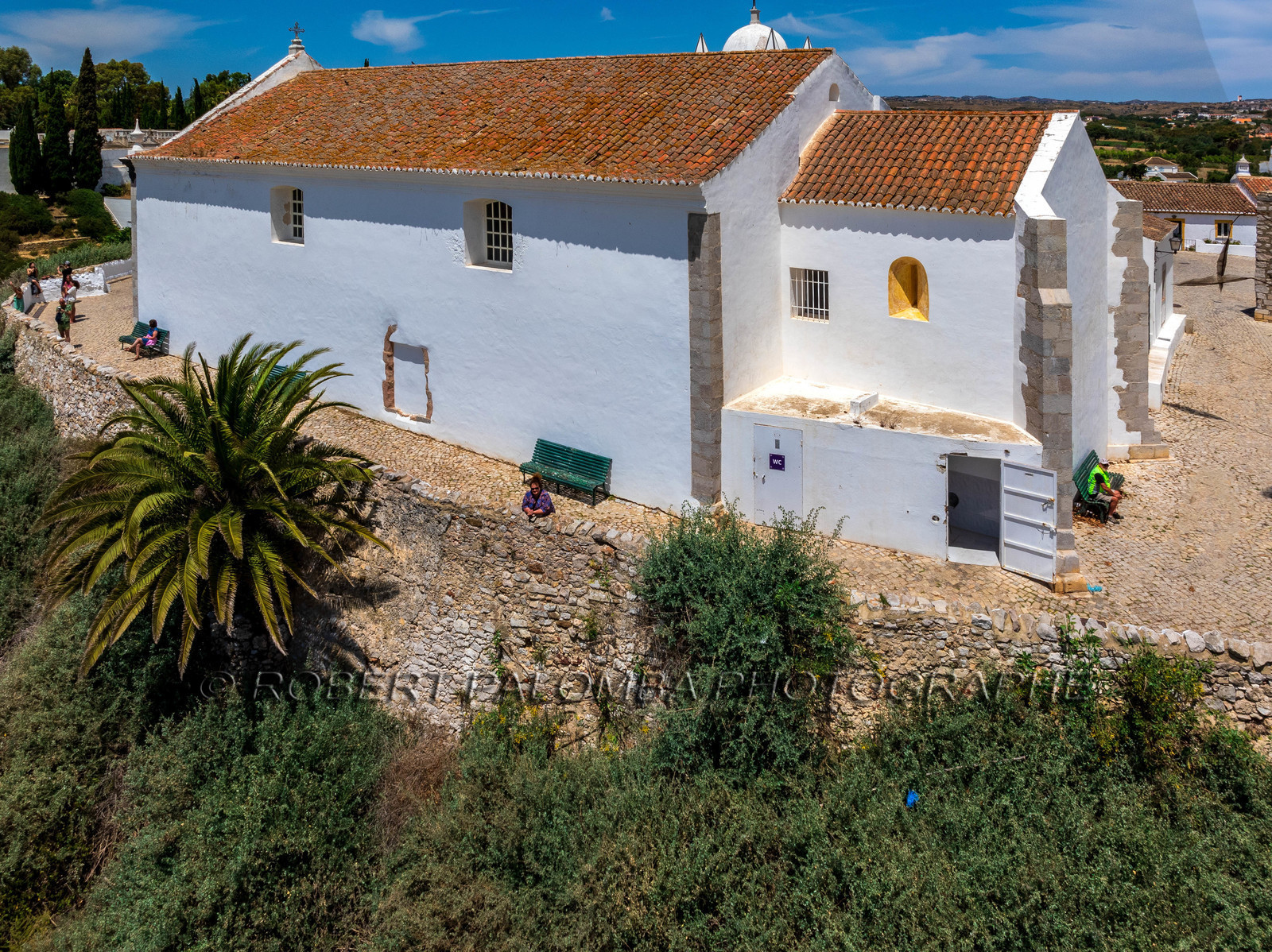 Portugal, Algarve, Cacela Velha village located east of Rio Formosa