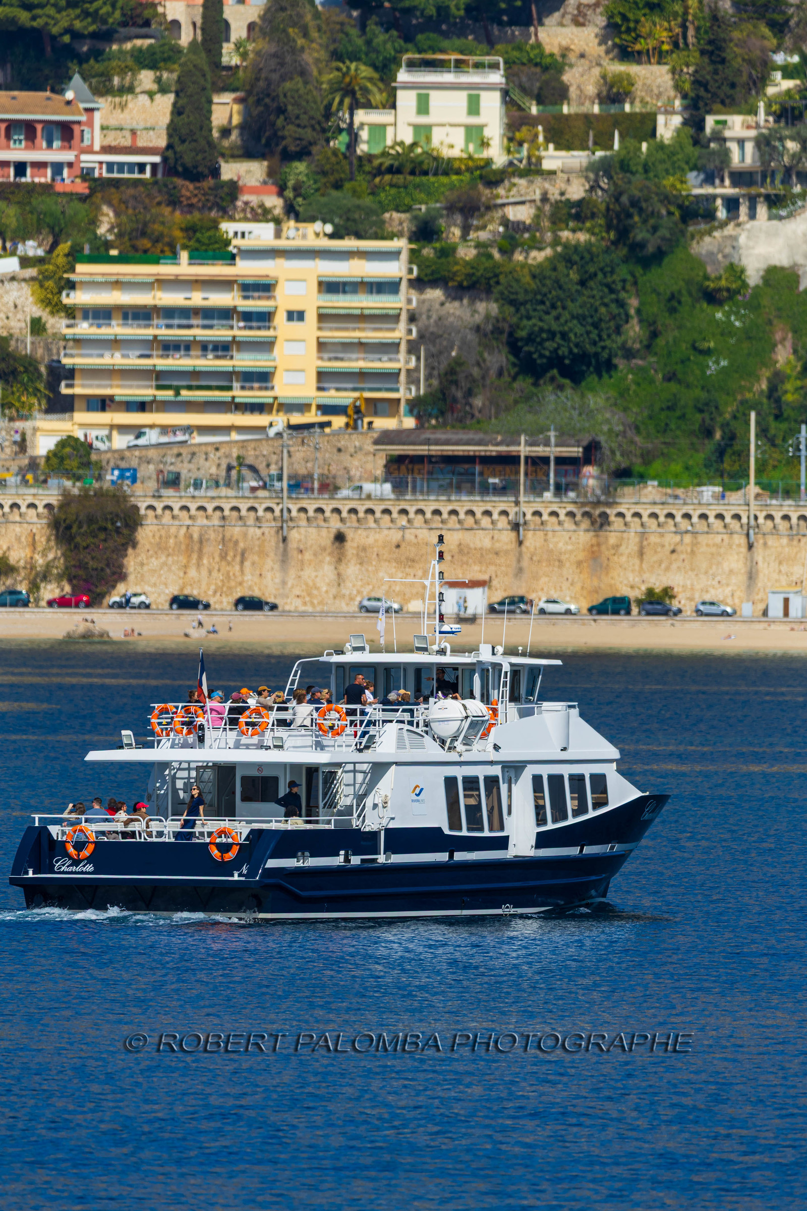 Promenade côtière Nice-Villefranche