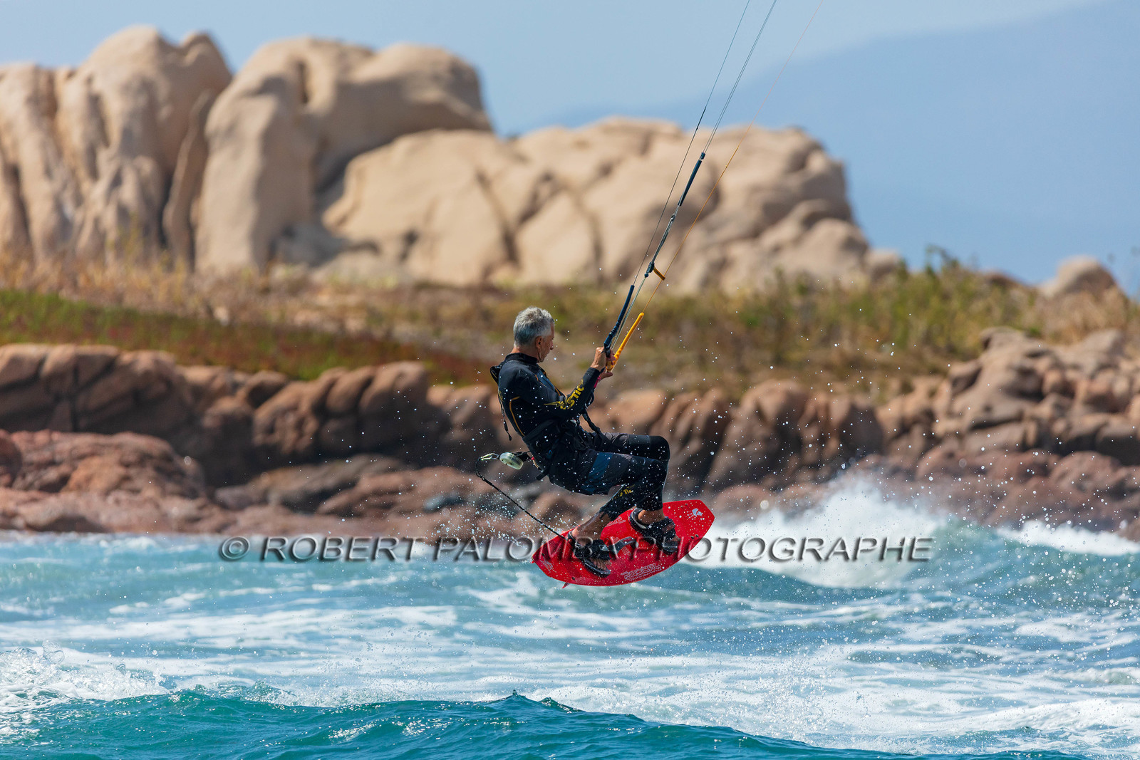 Kitesurf en corse