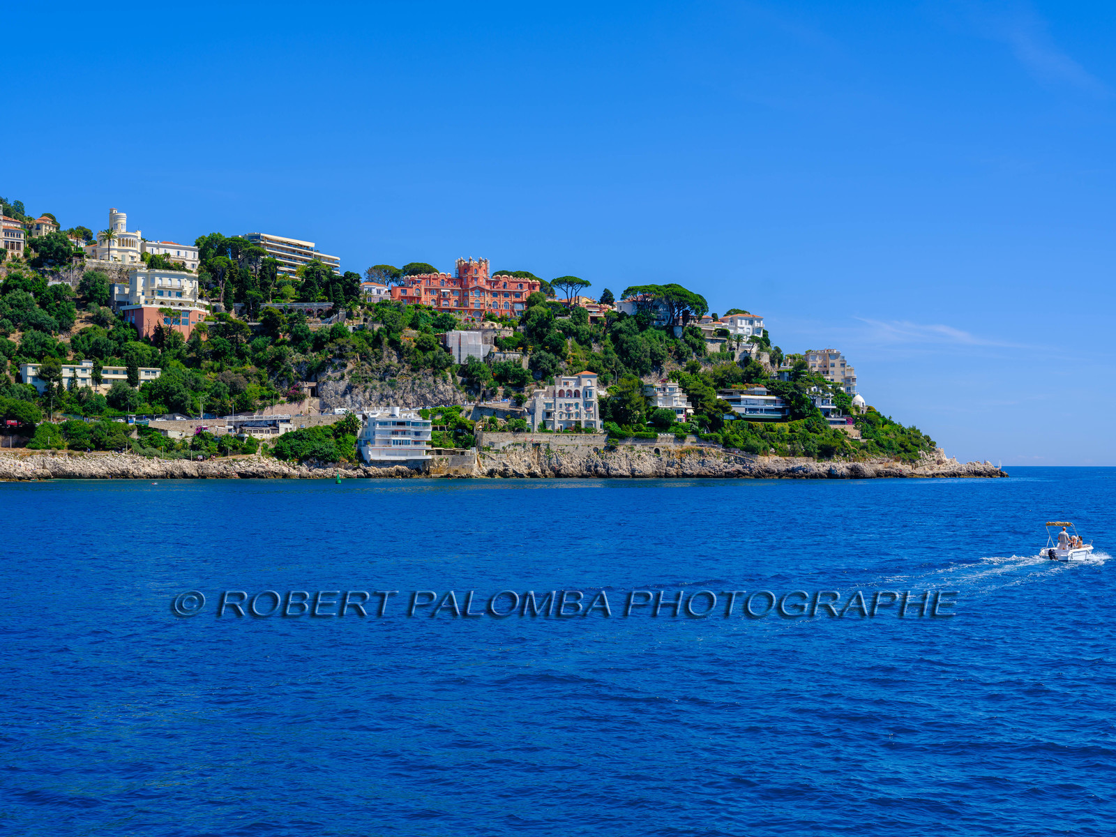 Promenade côtière Nice-Villefranche