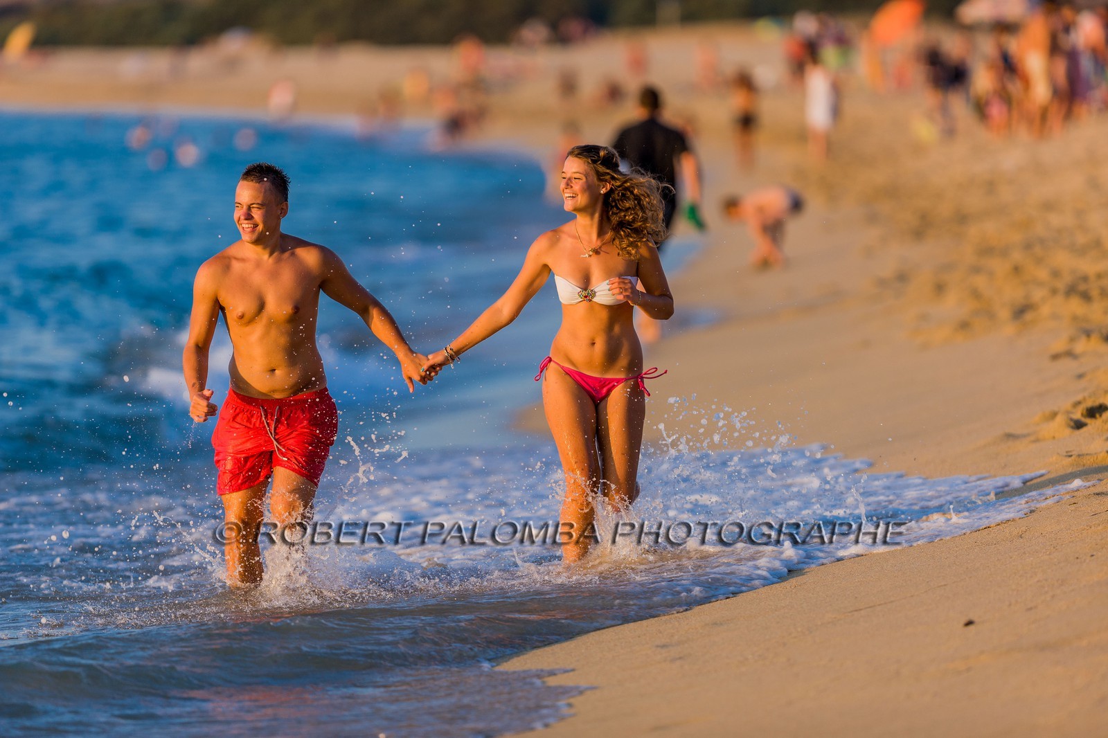 Couple sur une plage