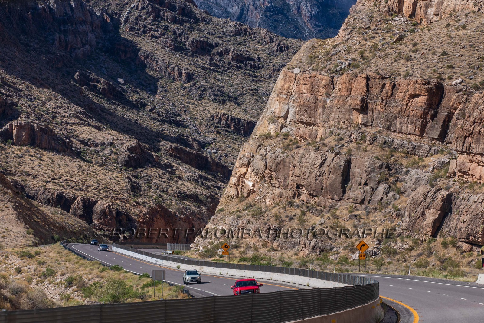 Sur la route pour aller à LAs Vegas