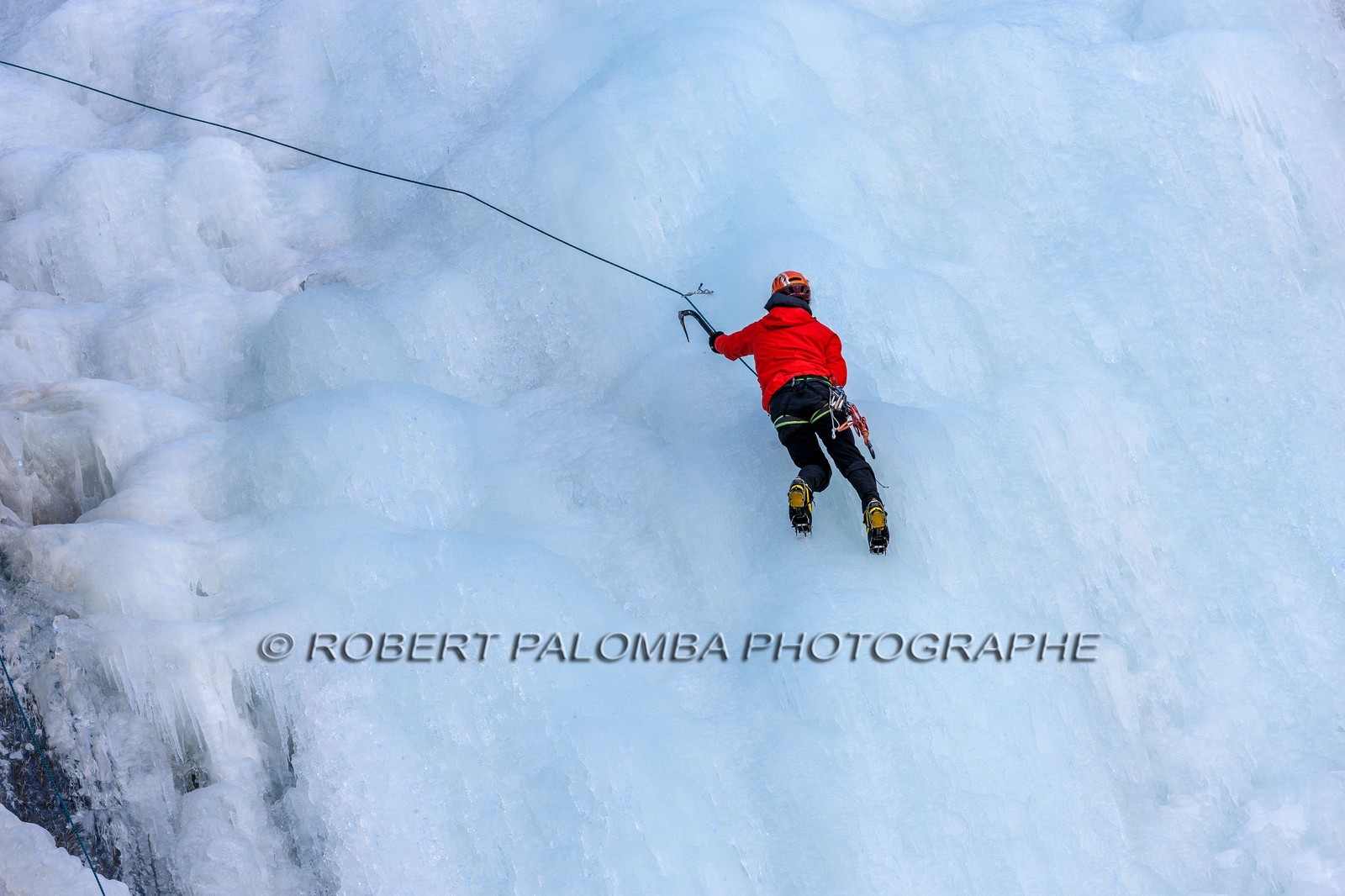 Escalade glacière