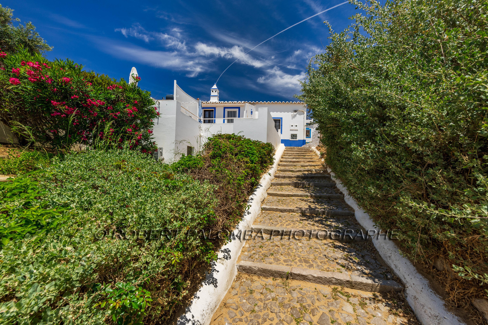 Portugal, Algarve, Cacela Velha village located east of Rio Formosa