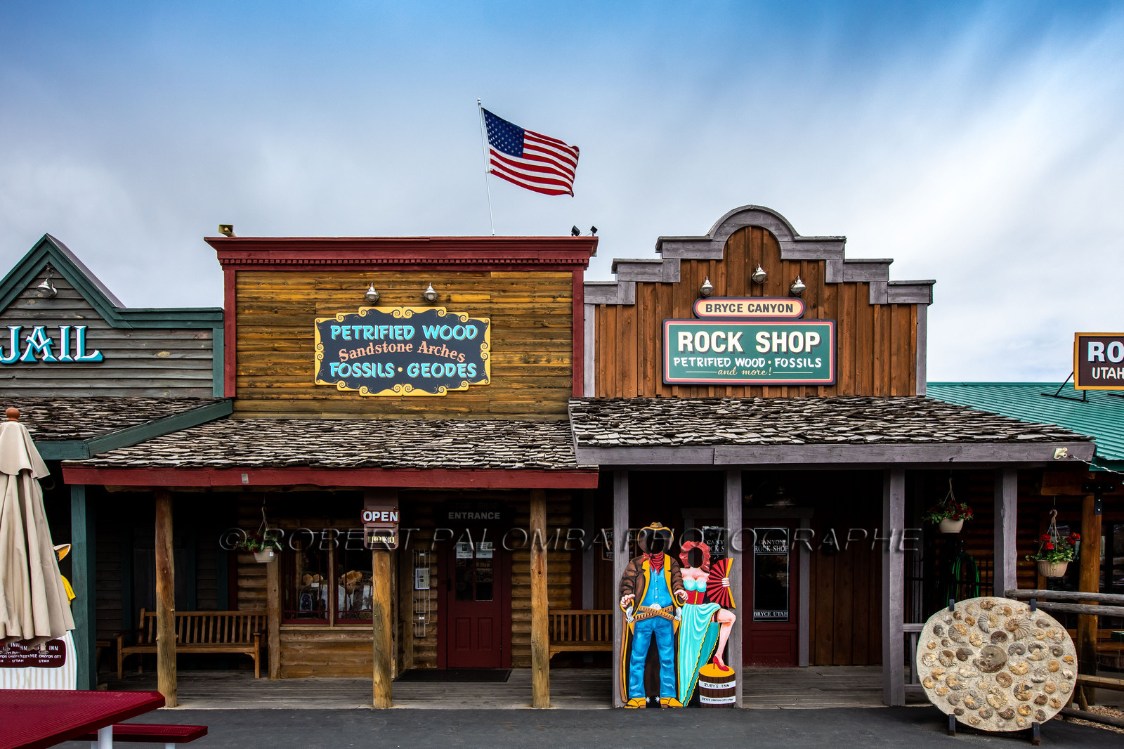 Petit village avant Bryce Canyon