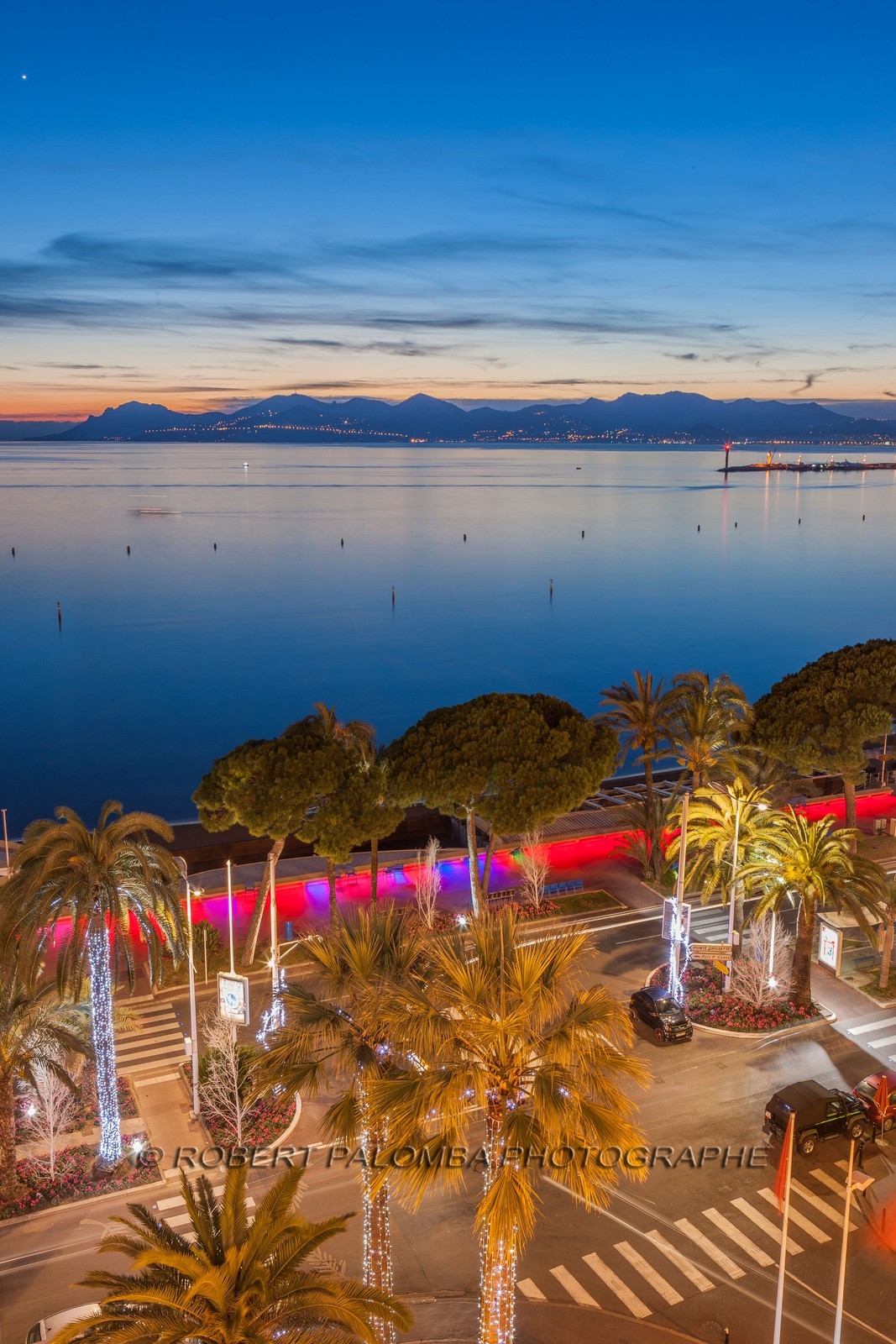Cannes vue de l'Hôtel Martinez