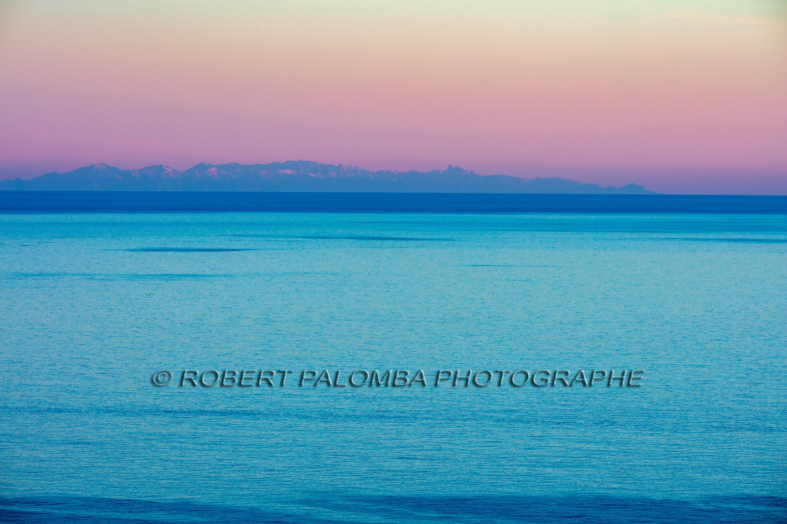 Corse vue du continent
