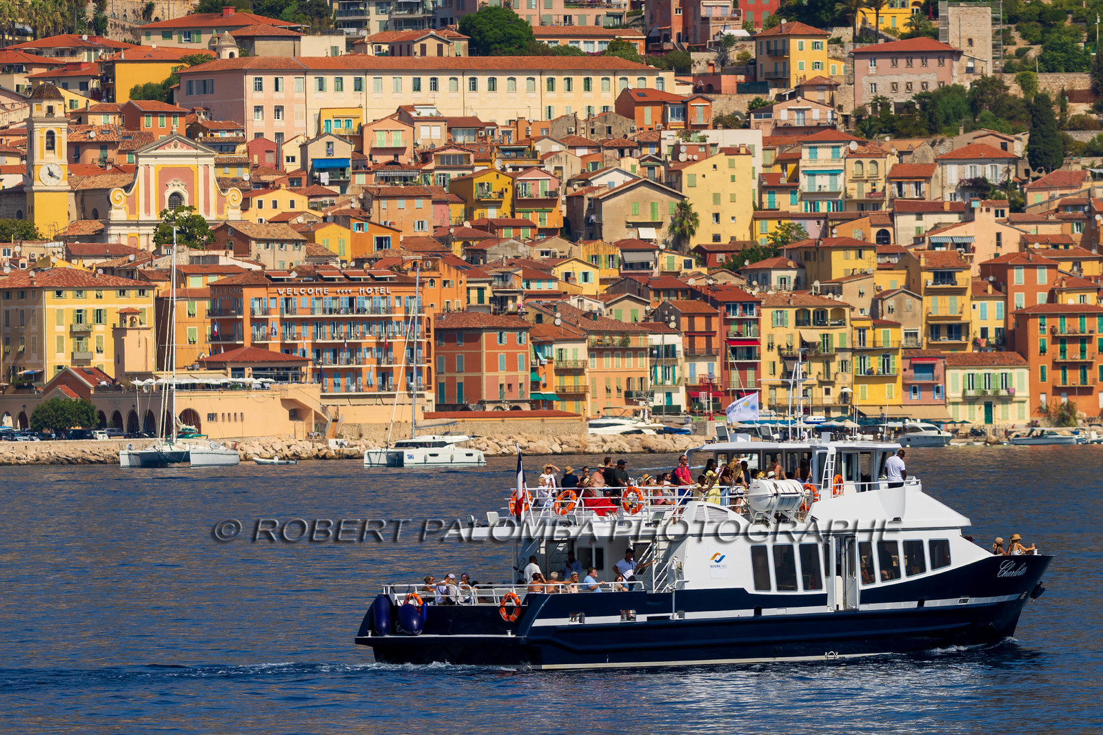 Promenade côtière Nice-Villefranche