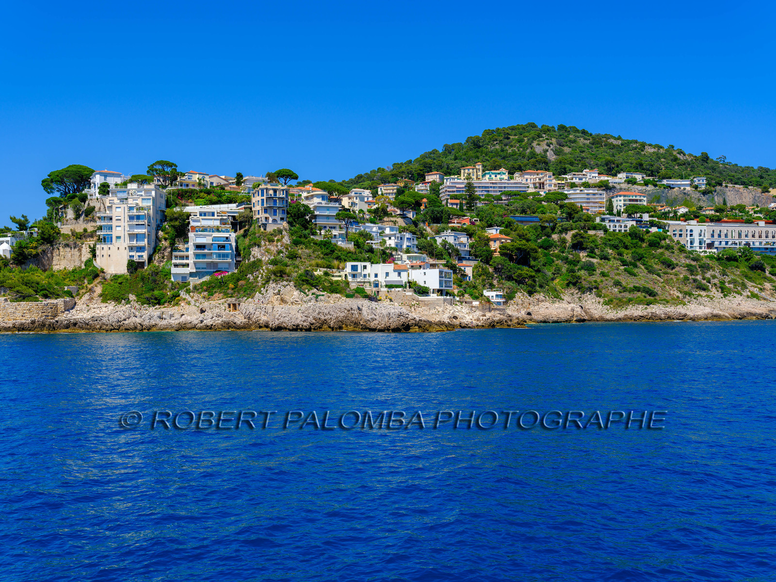 Promenade côtière Nice-Villefranche