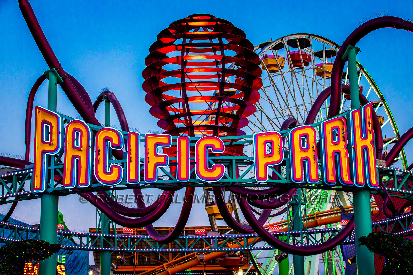Etats-Unis, Californie-du-Sud, Los Angeles, Santa Monica Pier, Pacific Park