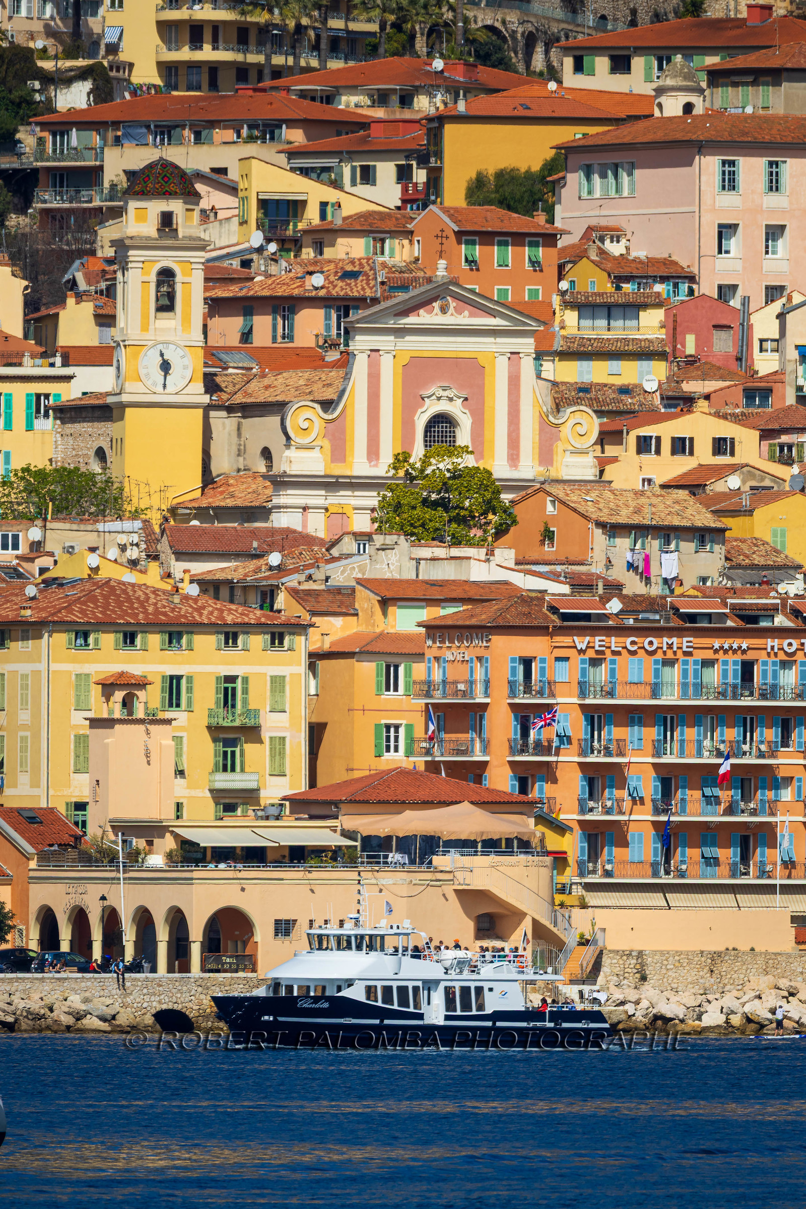 Promenade côtière Nice-Villefranche