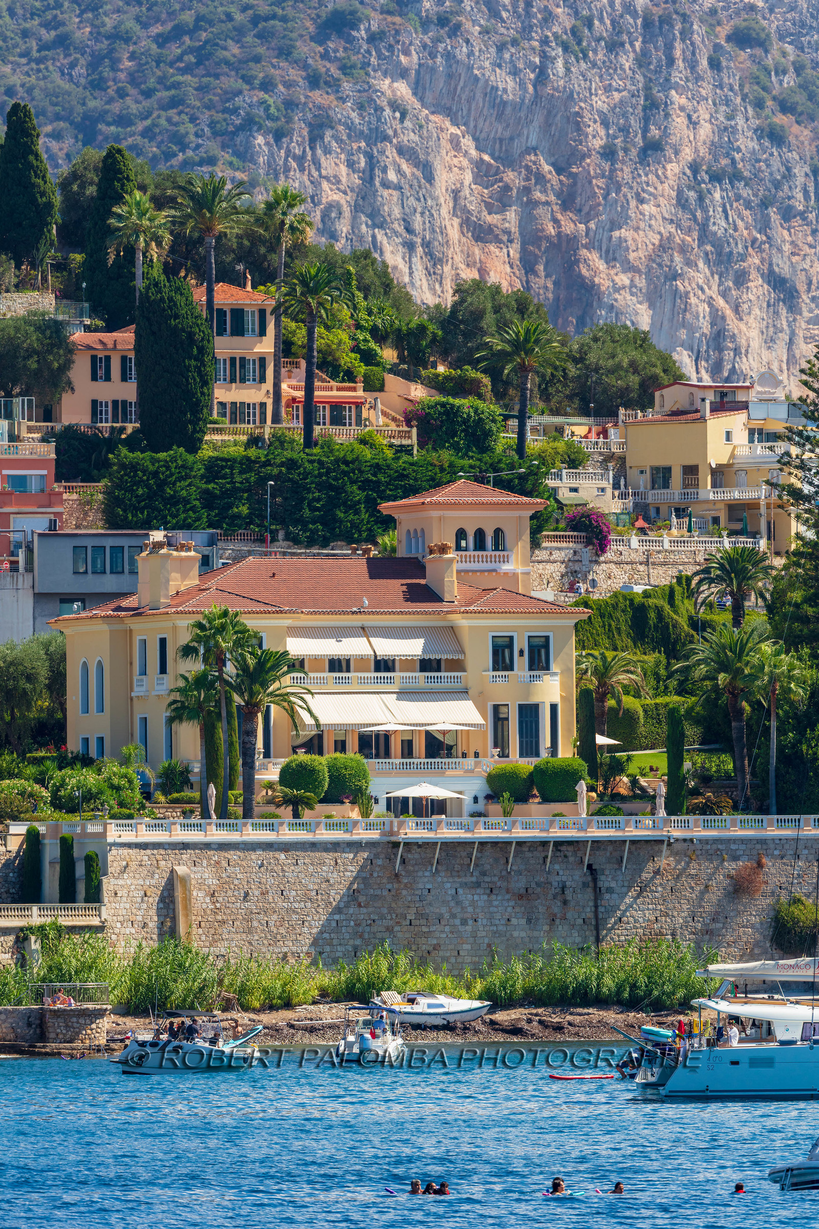 Promenade côtière Nice-Villefranche